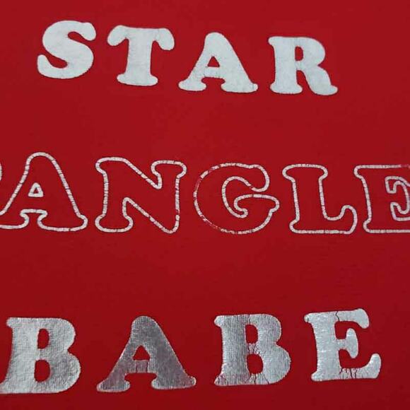 Hollister Bikini Top Star Spangled Banner July 4th Crop Top Belly Shirt - Picture 4 of 7